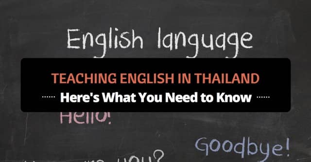 Teaching English in Thailand featured