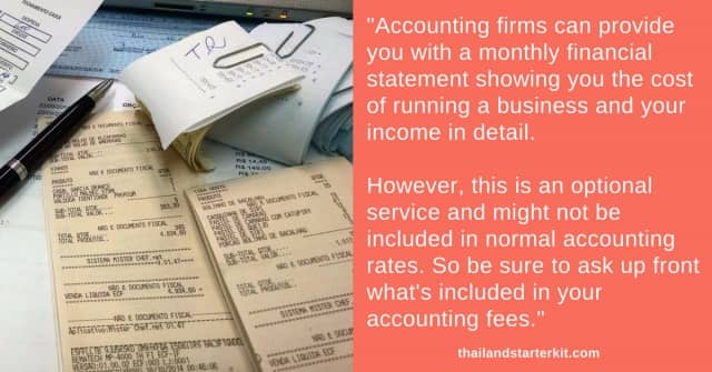 accounting fees bangkok
