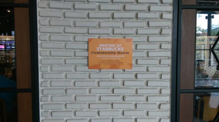 sala de reuniones starbucks