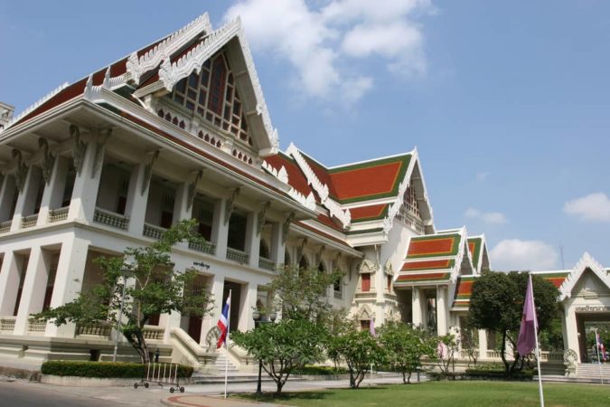Universidad de Chulalongkorn. Una de las mejores universidades de Tailandia. 