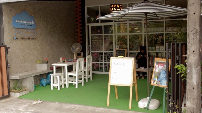 café unique en Thaïlande
