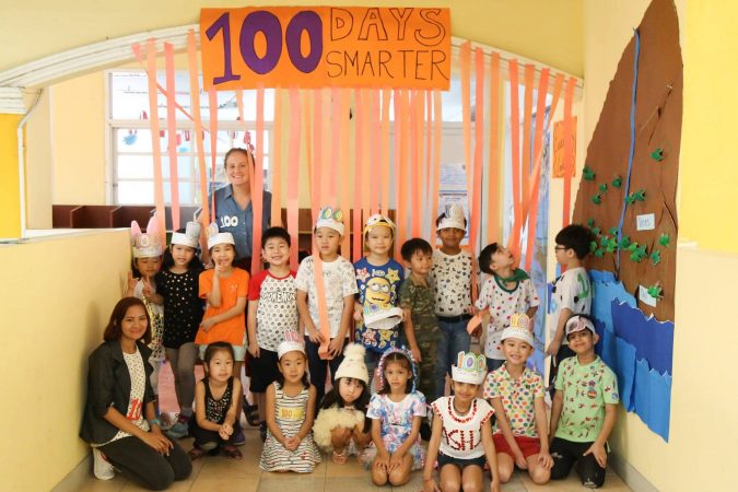campamento en wells international school