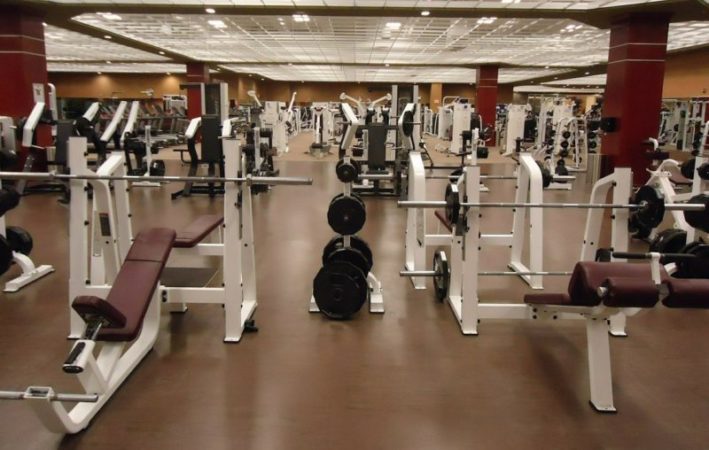 machines in the gym