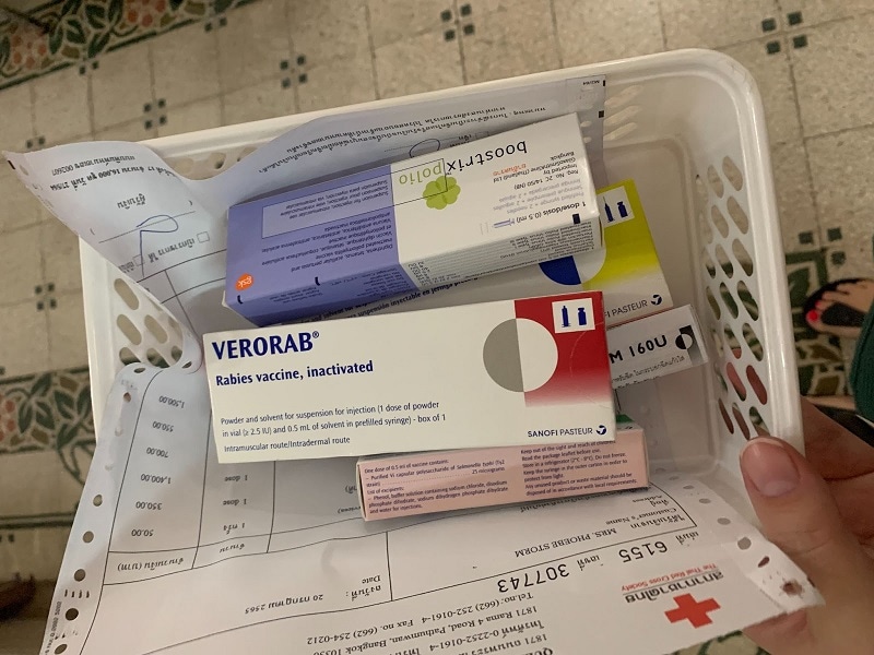 basket of 5 vaccinations
