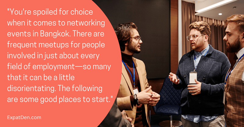 Eventos de networking en Bangkok