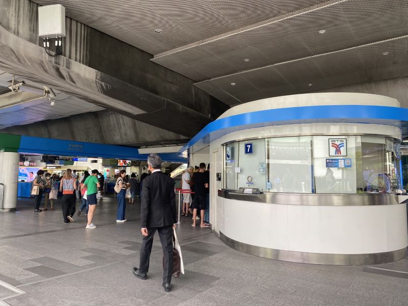 BTS-Station in Bangkok