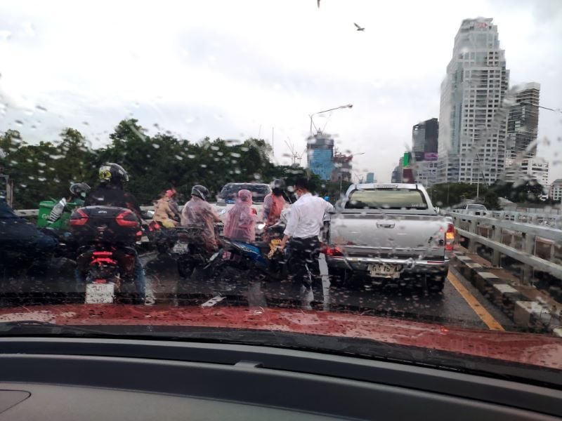 car accident in Thailand