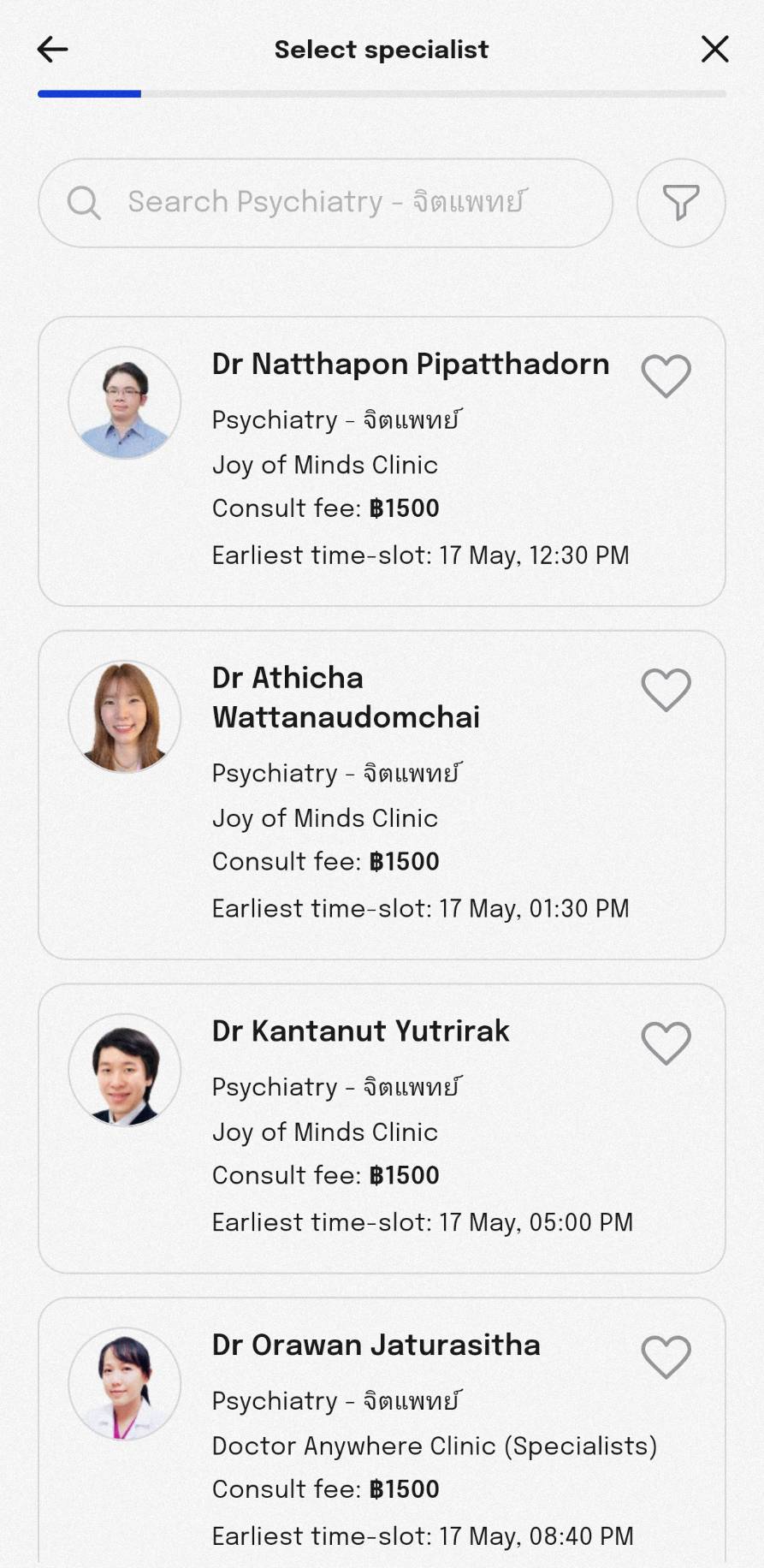 With telemedicine, you can choose doctor on your own.