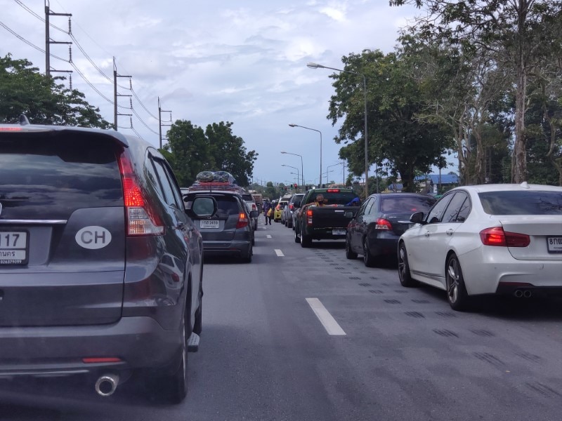 driving during holidays in Thailand