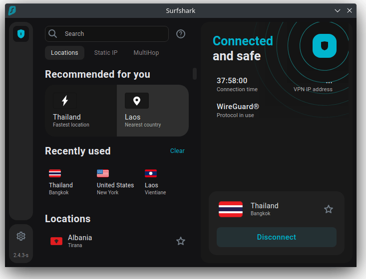 Surfshark-UX