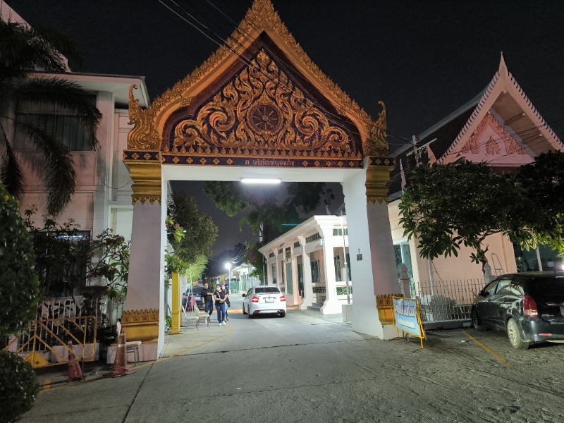temple at night