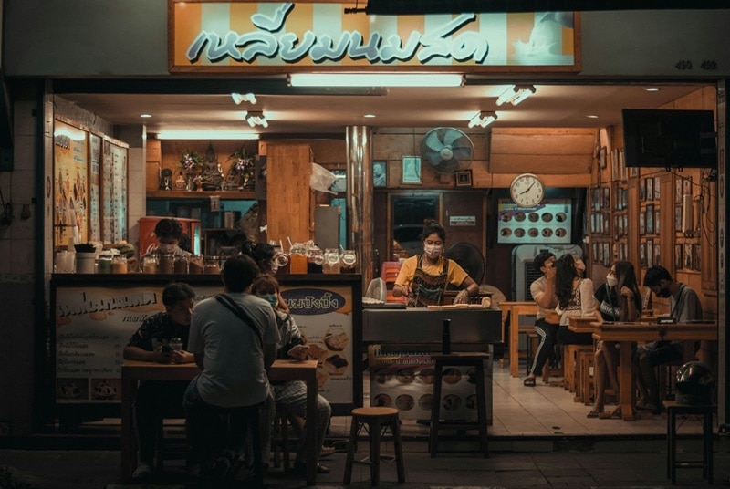 Street food Phrom Phong