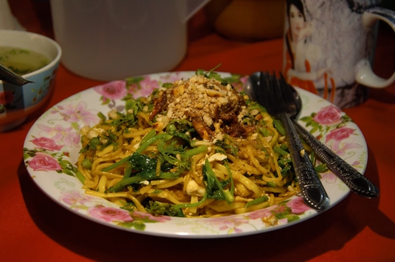 dried noodle in Chiang Rai