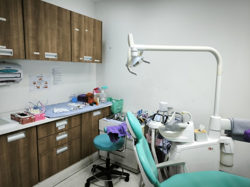 dental room after treatment