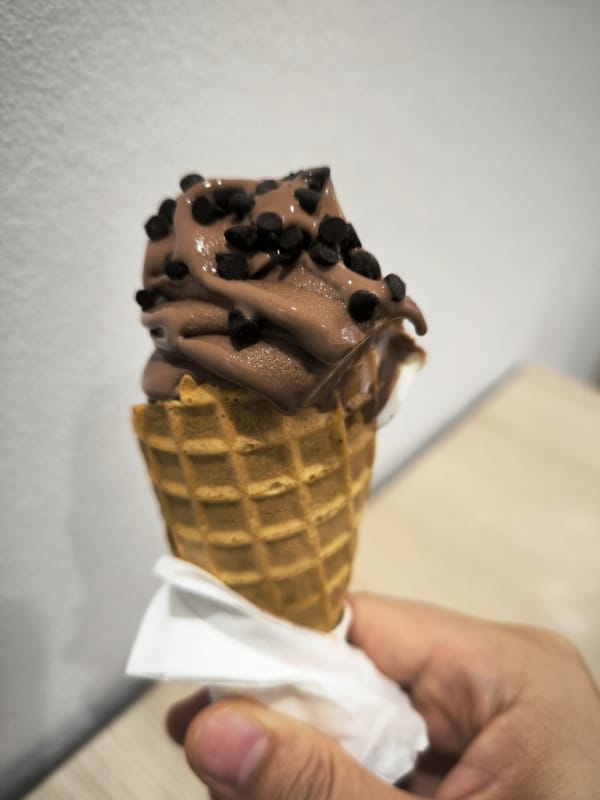 ice cream after treatment