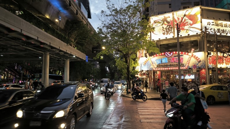 near bts in Bangkok