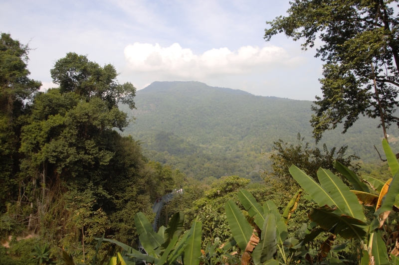 Chiang Mai scenery with mountains