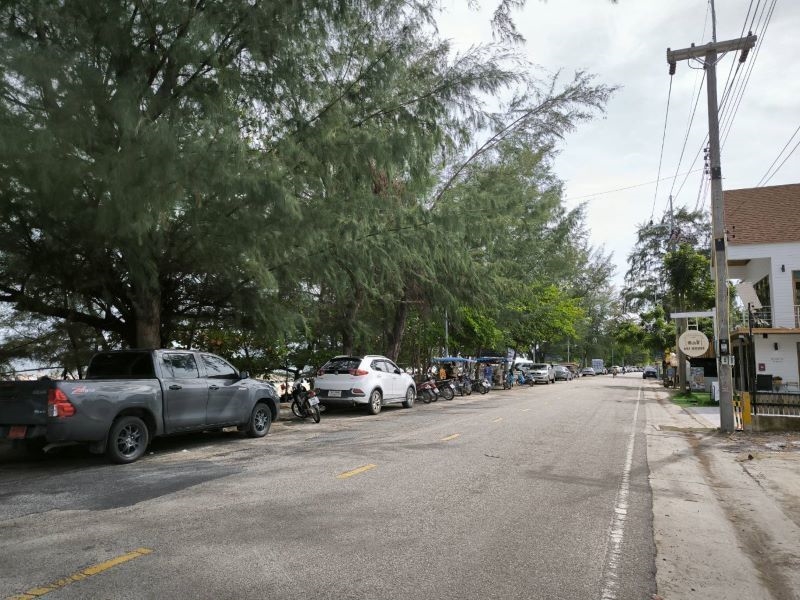 Beachside road in Rayong