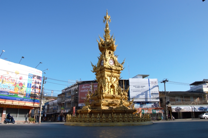 Clock tower in Chiang Rai