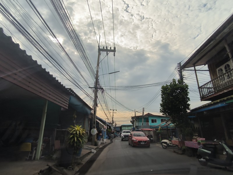 Local town road in Rayong