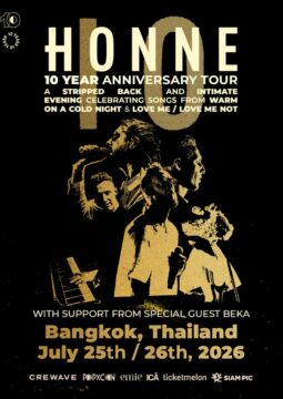 HONNE: 10 Year Anniversary Tour in Bangkok