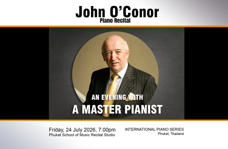 John O’Conor Piano Recital
