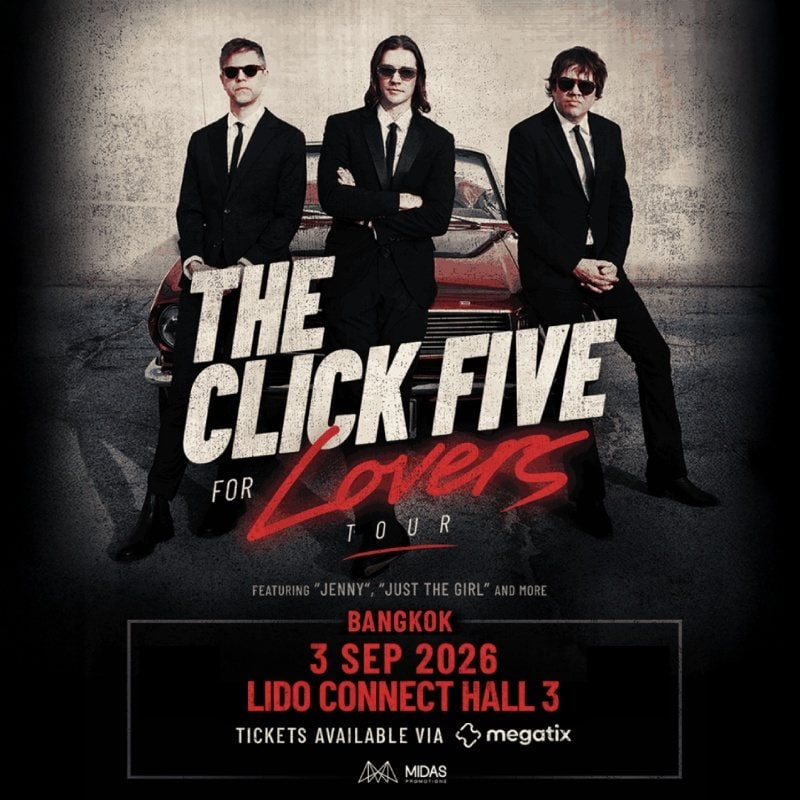 The Click Five: For Lovers Tour in Bangkok