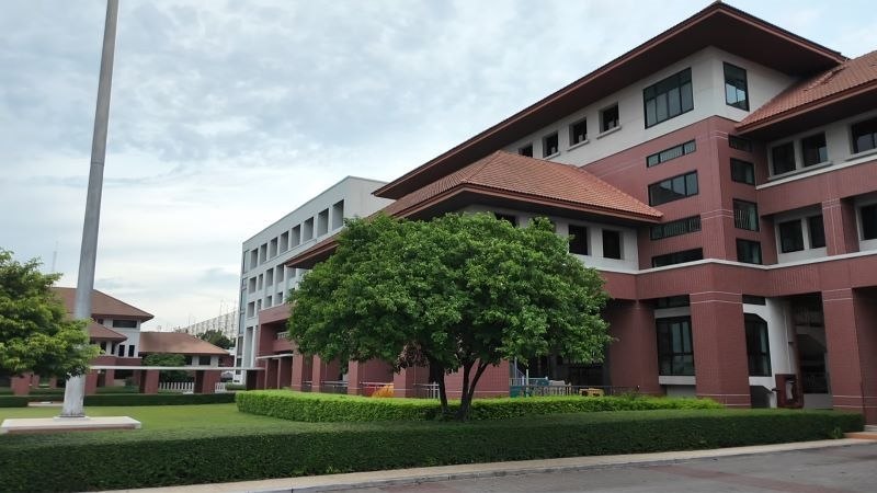 A Thai school building in Bangkok