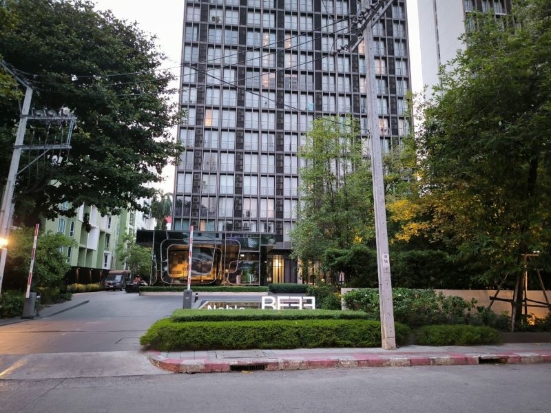 Modern condominium building in Bangkok's Thong Lor area