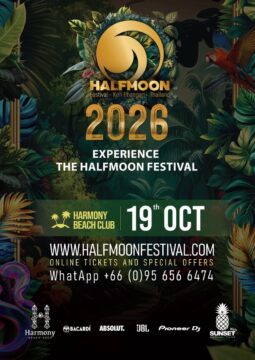 Half Moon Festival, Koh Phangan (19 October)
