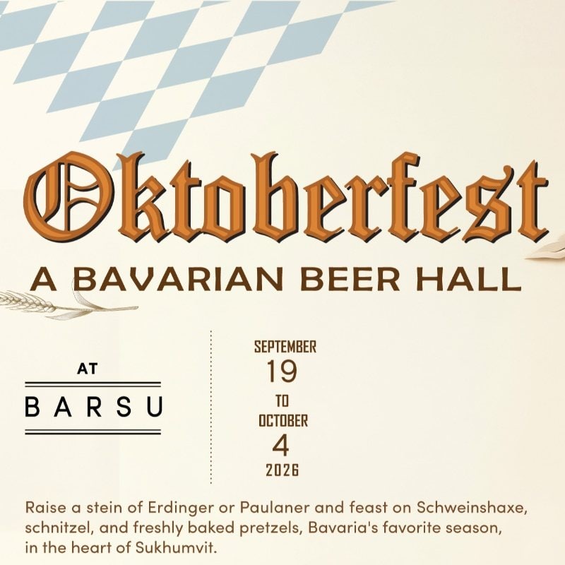 Oktoberfest Party at Barsu, Sheraton Grande Sukhumvit
