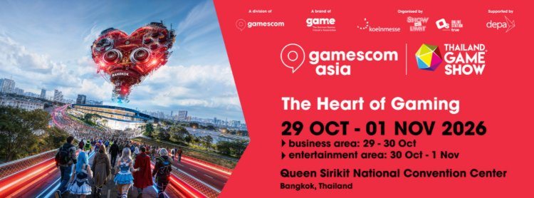 gamescom asia x Thailand Game Show 2026