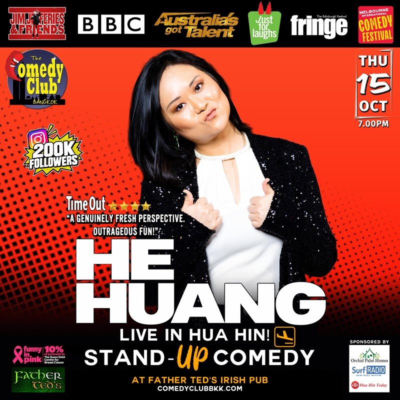 Stand-Up Comedy: He Huang Live in Hua Hin