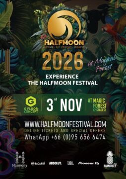 Half Moon Festival, Koh Phangan (3 November)