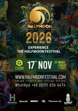 Half Moon Festival, Koh Phangan (17 November)