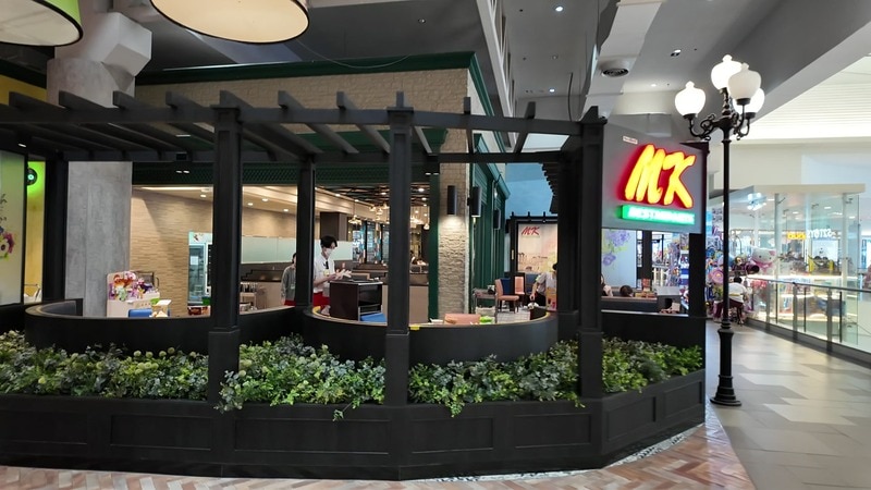 A chain restaurant inside Fashion Island mall, Ram Inthra, Bangkok