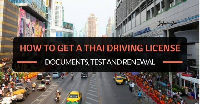 How to get a thai driving license