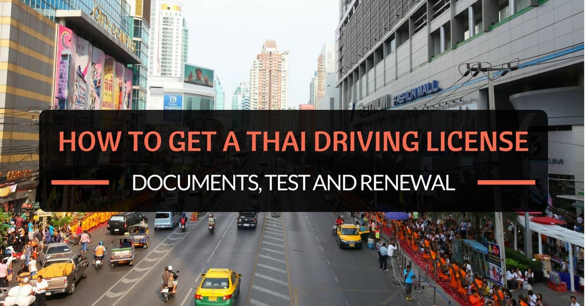 How to get a thai driving license