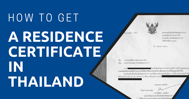 Residence-Certificate-in-Thailand