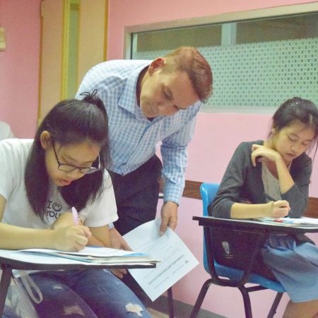 TEFL Trainee teaching young learners