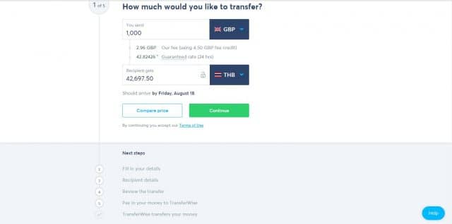 TransferWise Transfer