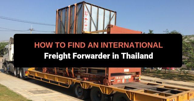 freight forwarder thailand