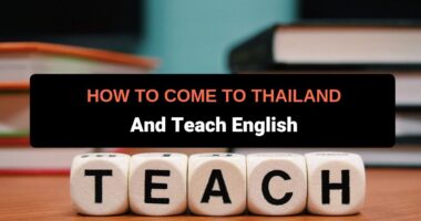 how to teach english in thailand
