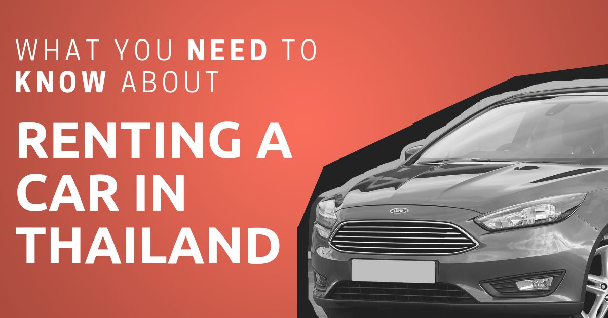 renting a car in thailand