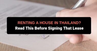 renting house thailand
