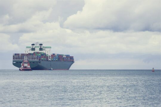 shipping vessel