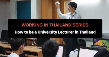 university lecturer thailand
