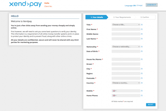 XendPay Verification