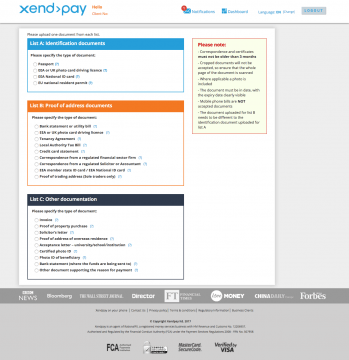 XendPay Verification